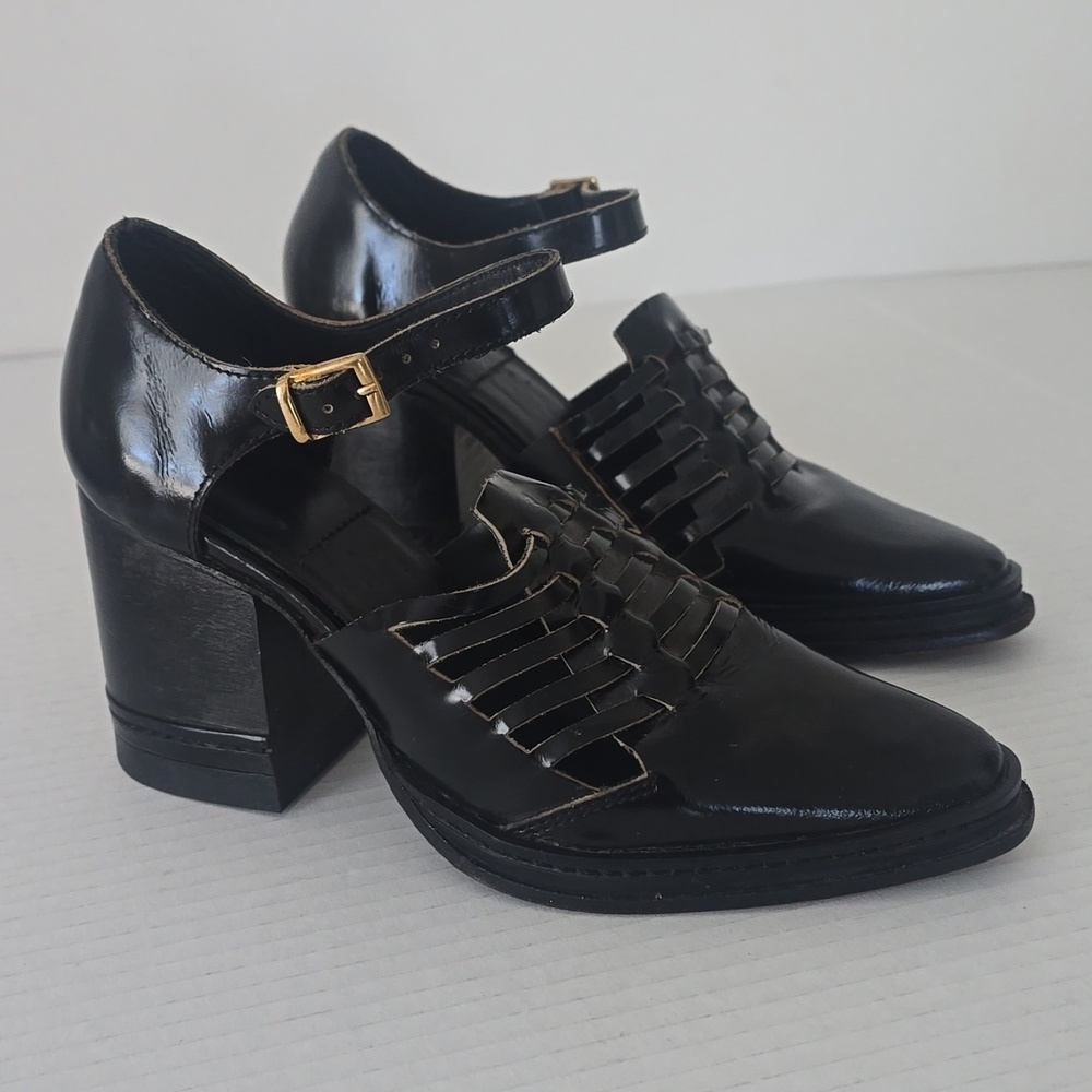 Purified Nix cutout leather ankle boots Women's 36